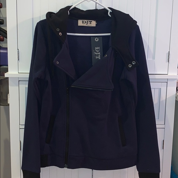 NWT DJT Women’s Slim Fit Hoodie Jacket - Picture 1 of 2